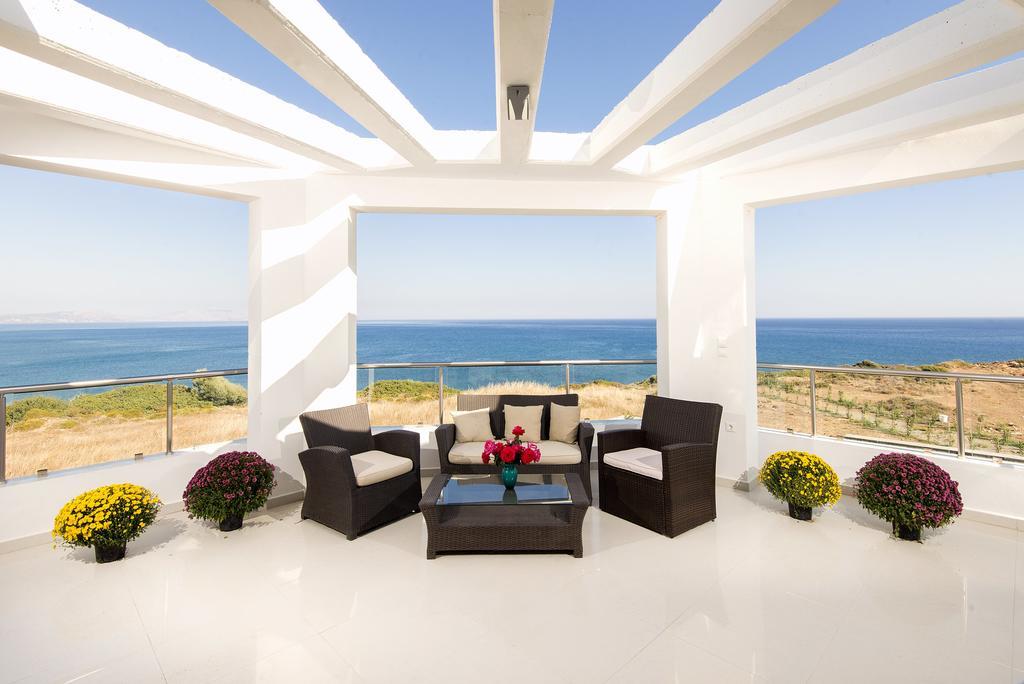 Olga Luxury Beach Front Villas Lakhaniá Pokoj fotografie