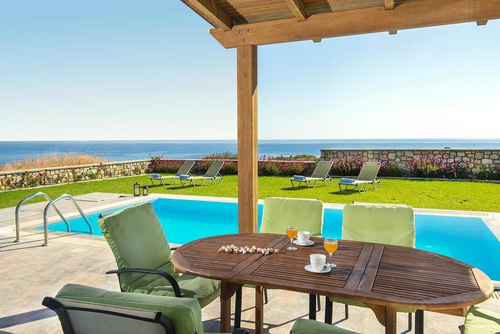 Olga Luxury Beach Front Villas Lakhaniá Exteriér fotografie